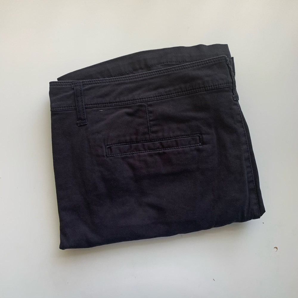 Aeropostale Classic Low Rise Black Pants